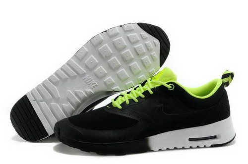 Mens Nike Air Max Thea Black Green On Sale
